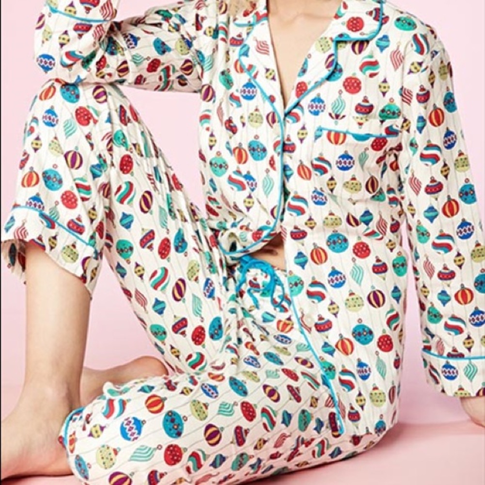 NWT BEDHEAD PAJAMAS Cotton Knit Ornaments Onesie